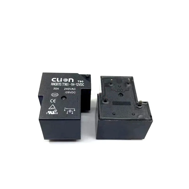 NEW HHC67E T90 -1H-12VDC HHC67E T90 1H 12VDC HHC67ET901H-12VDC 12VDC DC12V 12V relay 30A 4PIN