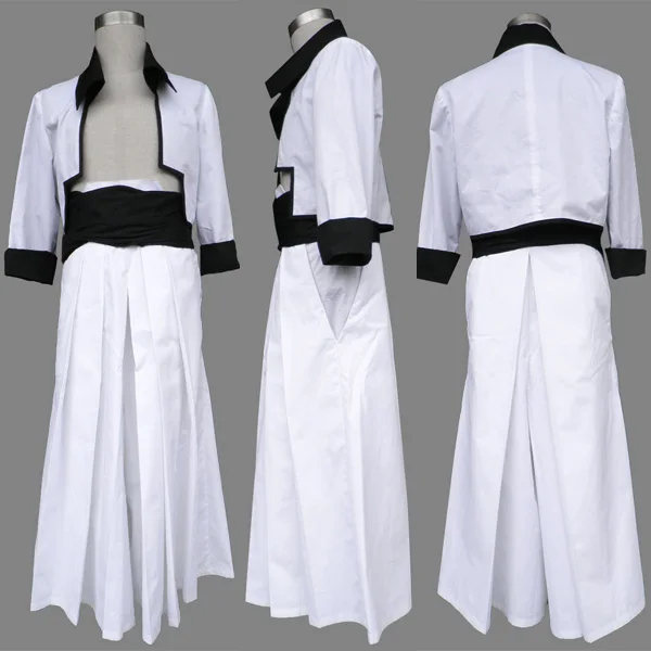 IN STOCK Bleach Arrancar Grimmjow Jaegerjaquez Kimono Outfit Anime Cosplay Costume Halloween