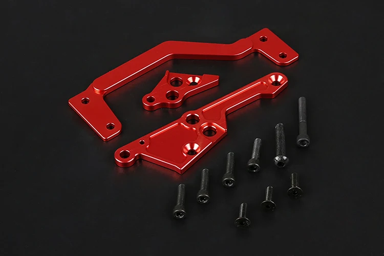 CNC precision machined all-metal engine reinforced connection bracket for ROFUN ROVAN KM HPI BAJA 5B 5T 5SC