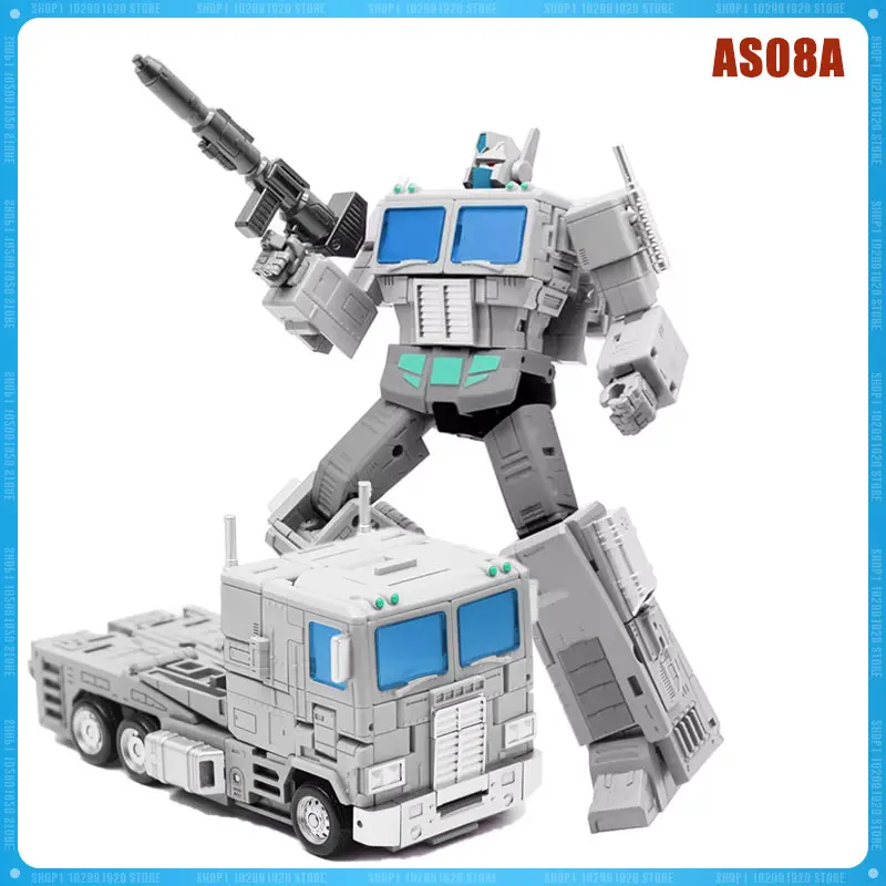 

Transformation AS Toys AS08A C-level Commander White OP KOss86 Limited Edition Action Figure Model Collection Toy Gift