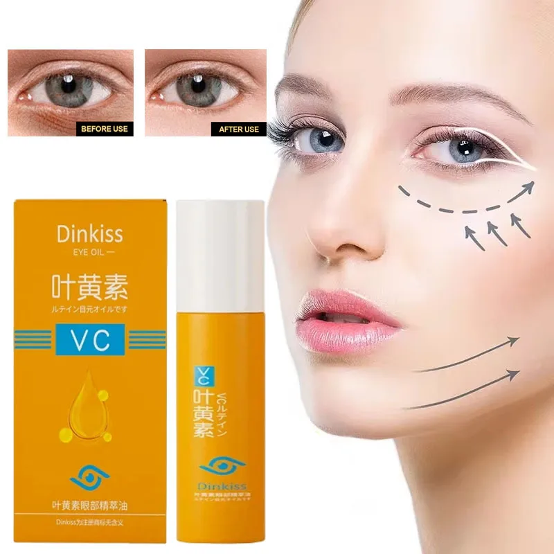 Reduce Dark Circle Eye Serum Oil Retinol  Faded Wrinkle Firming Skin Reduce Eye Bag Fade Fine Line Whitening Brighten Eye Care