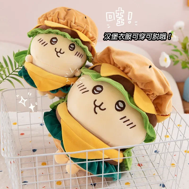 

Sanrio Burger, одежда, кукла Hachiware, плюшевая игрушка, Usagi, аниме, мультфильм, милая кавайная мягкая подушка, подарок для детей, плюшевая кукла, подарок