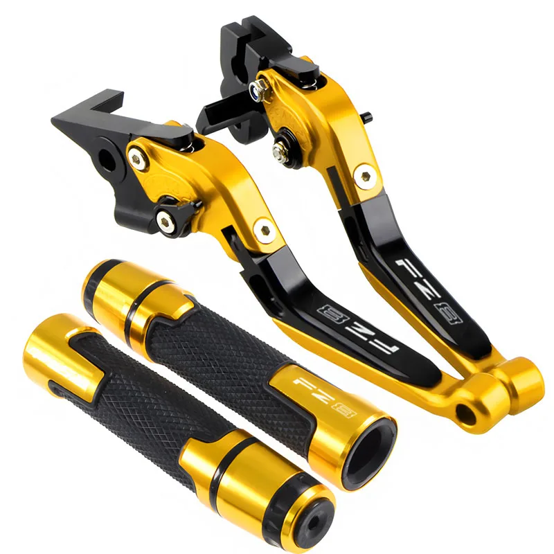 لياماها FZ8 FZ-8 FAZER 2011-2015 دراجة نارية الملحقات قابل للتعديل للتمديد الفرامل رافعة FZ 8 للطي دواسة فرامل العتلات #5