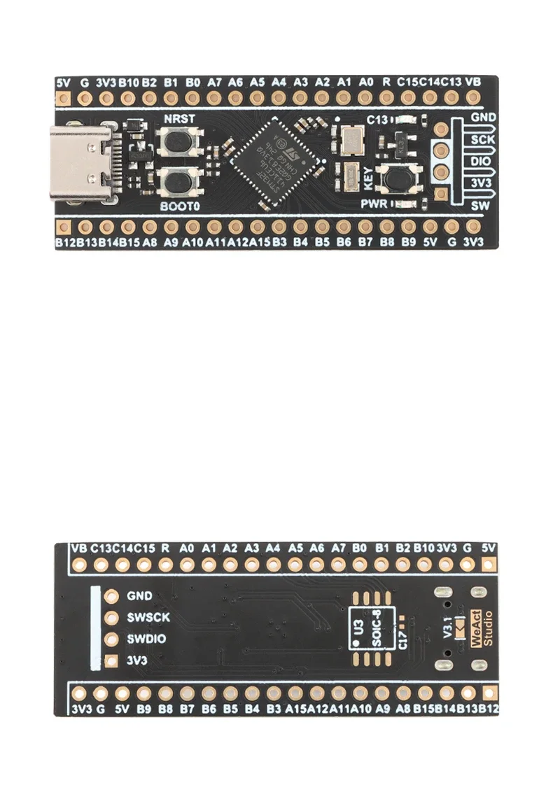 Original Product STM32F411CEU6 Development Boards STM32F 4 Core Small System Board Learning
