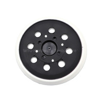1PC 5 Inch 125mm 8 Hole Sanding Disc Backing Pad Compatible with Bosch PEX 300 PEX 400 AE PEX 4000 AE for Metal Wood Polishing