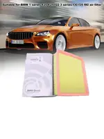 Filtro de aire para motor de automóvil 13718511668   Los accesorios del coche de la reemplazo del filtro de aire reemplazan los filtros duraderos de larga duración para su coche