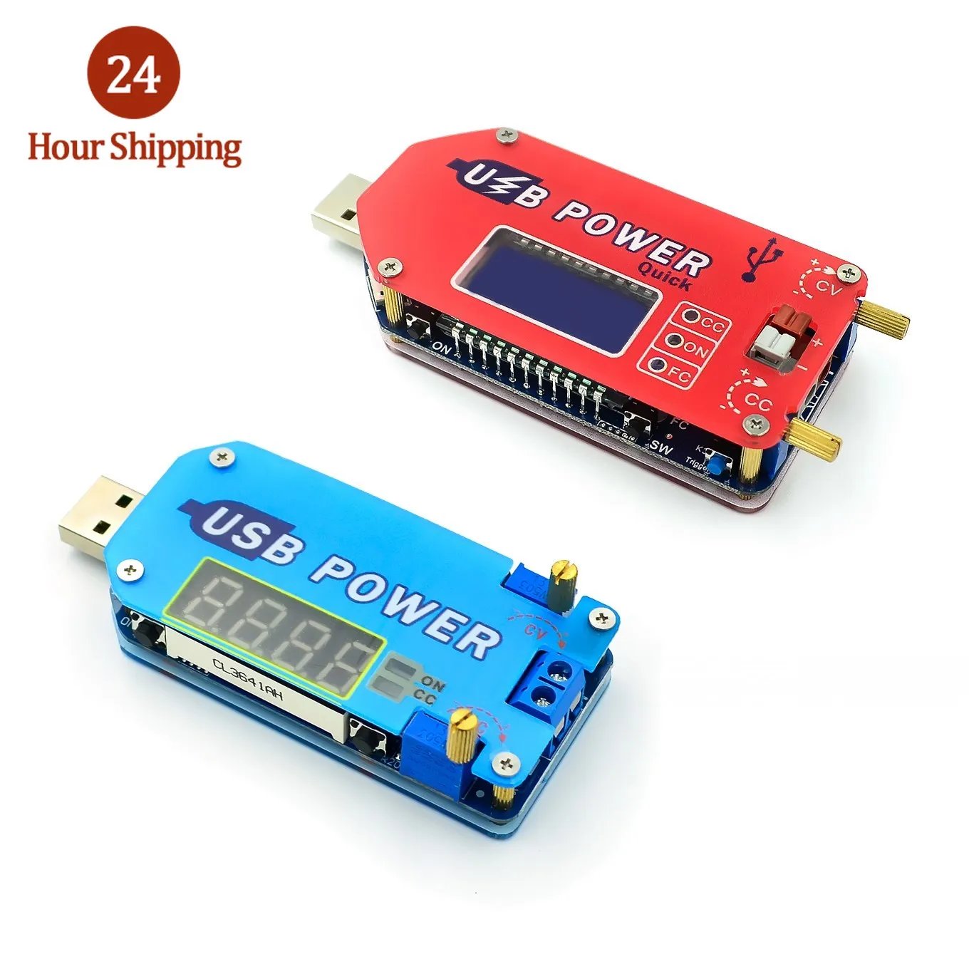 DP2 DP3A Digital display USB adjustable power module DC 1-30V 15W QC 2.0 3.0 FCP Quick charge laboratory power supply regulador