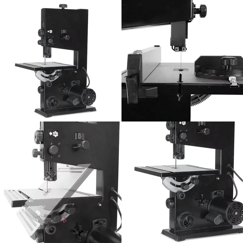 for High Quality Woodworking Sawmill Sliding Table Panel Saw Wood Cutting Machine Tension Band Saw With Quick Blade