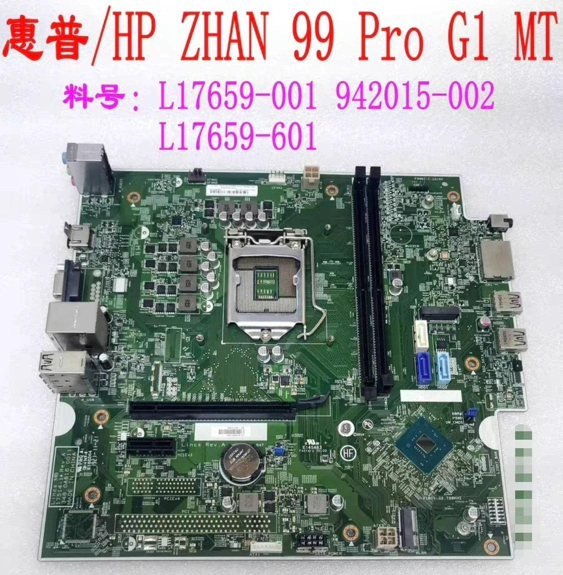 

For original HP ZHAN99 Pro G1 282 Pro G4 MT main board L17659-001 942015-002