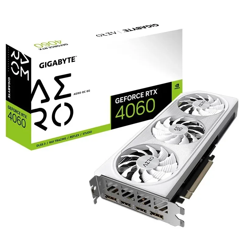 New Arrival  GeForce RTX 4060 AERO OC 8G Graphics Card New RTX 4080 GPU