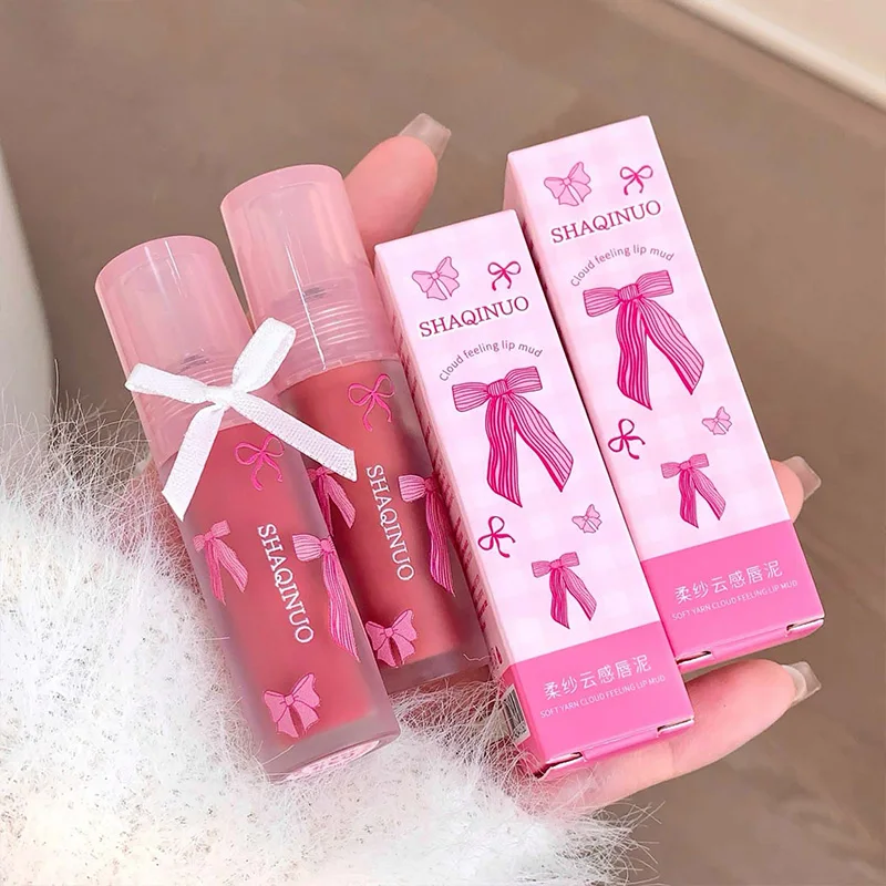 SHAQINUO 소프트 클라우드 필 립 무스: 가볍고 촉촉하며 오래 지속되는 포뮬러 - 자연스러운 피부에 딱 맞습니다.