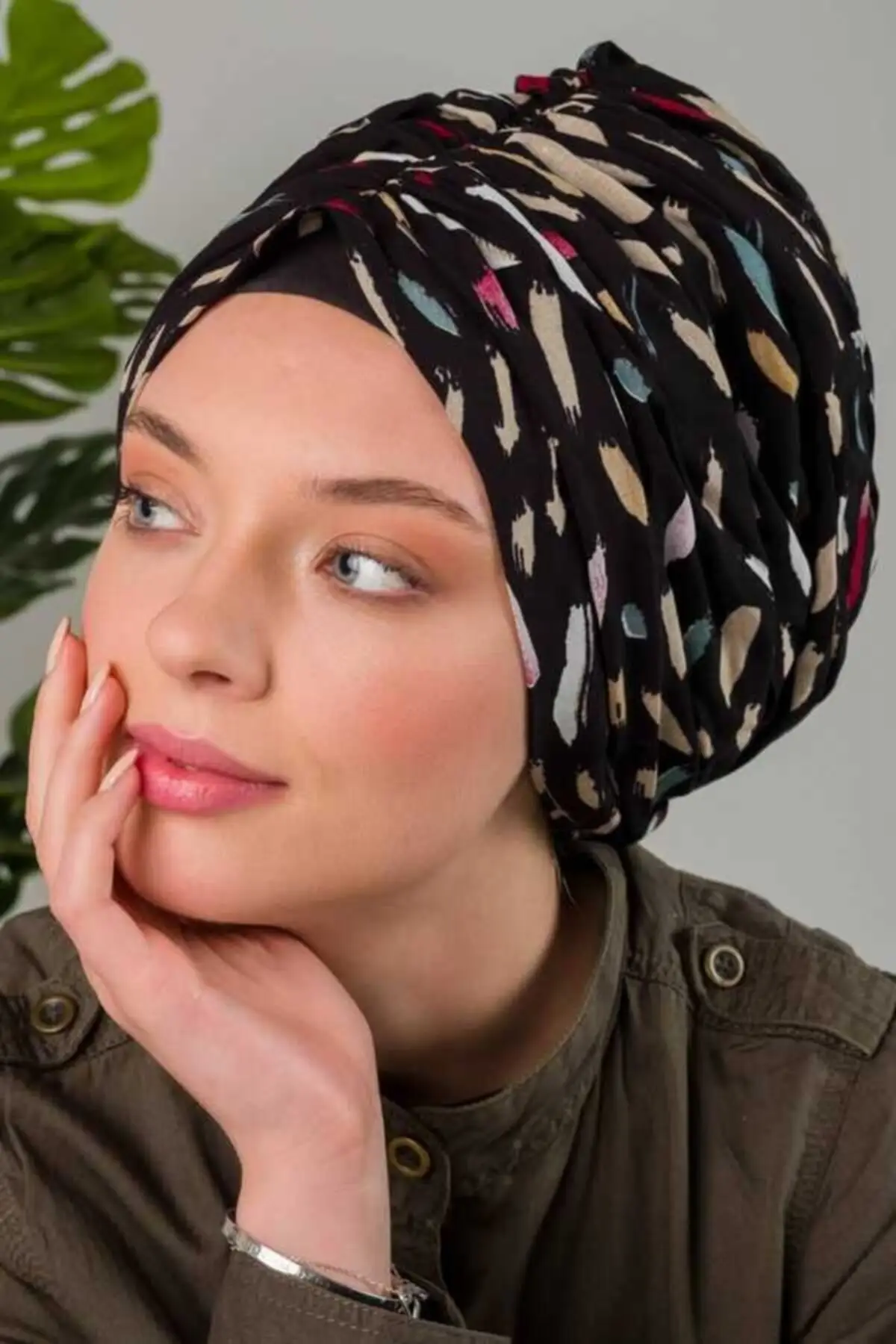 Hueso abrochado de Color negro para mujer