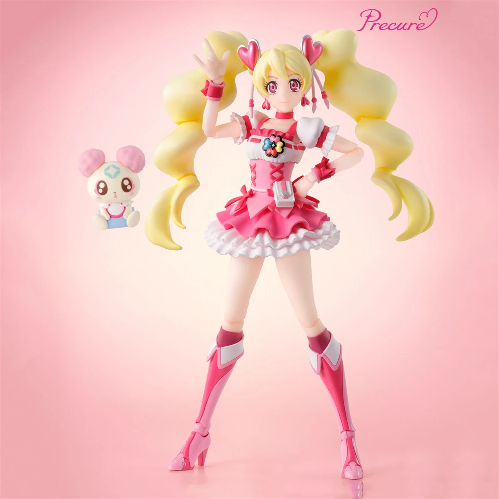 

Bandai Shf Pretty Cure Cure Peak Momozono Love Модель Кукла Фигурка Подарок На День Рождения