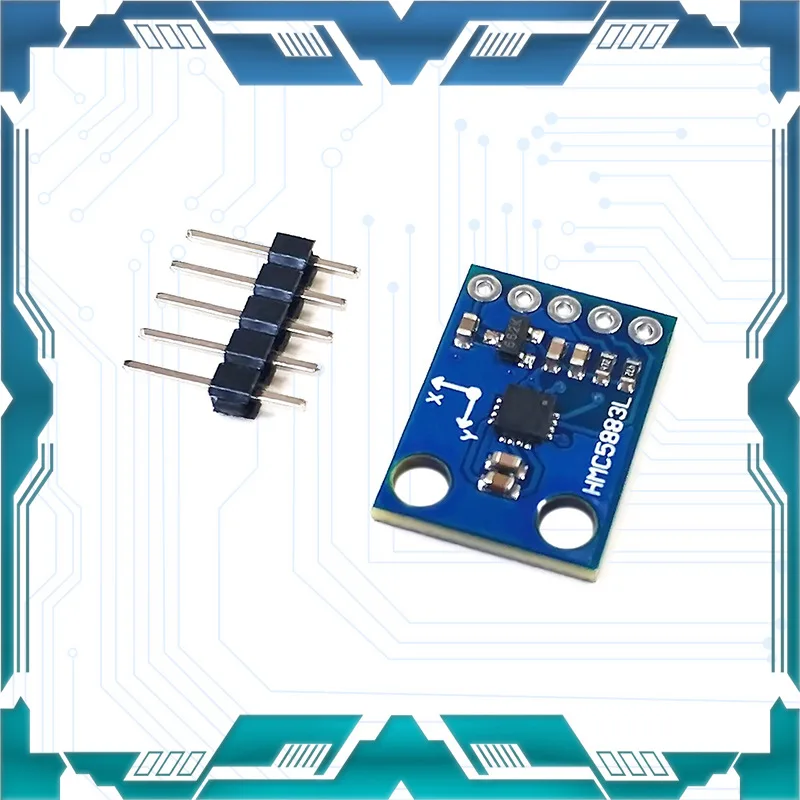 

GY-273 QMC5883LElectronic Module Three-axis Magnetic Field Sensor