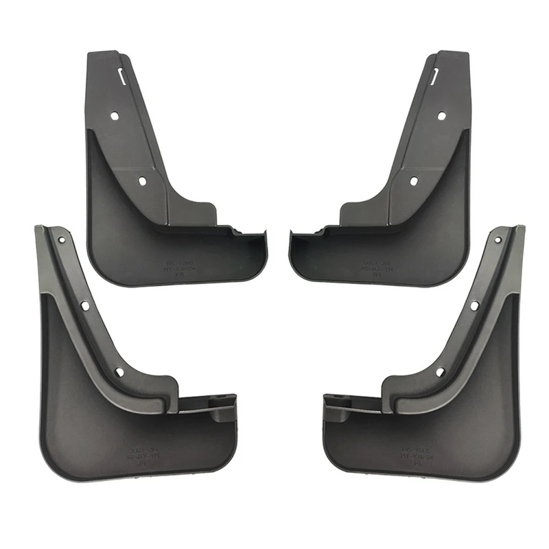 4 Pcs Mudguard Splash Guard Front And Rear Wheel Mudguard For Hyundai Kona 2024 Soft Rubber Material Fenders