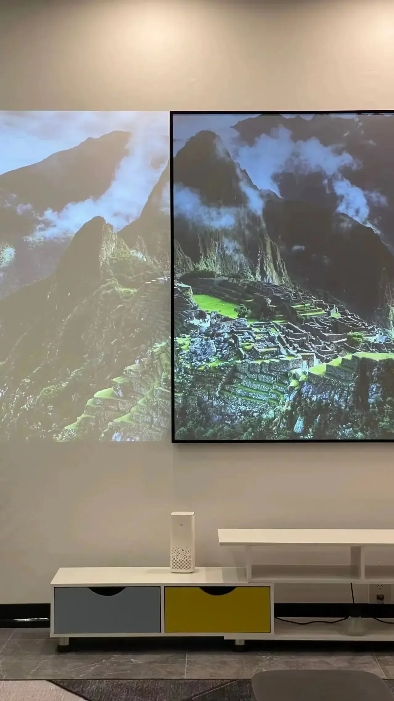 100'' black diamond screens home theater 4k screen projection for long throw projector screen Hot sales
