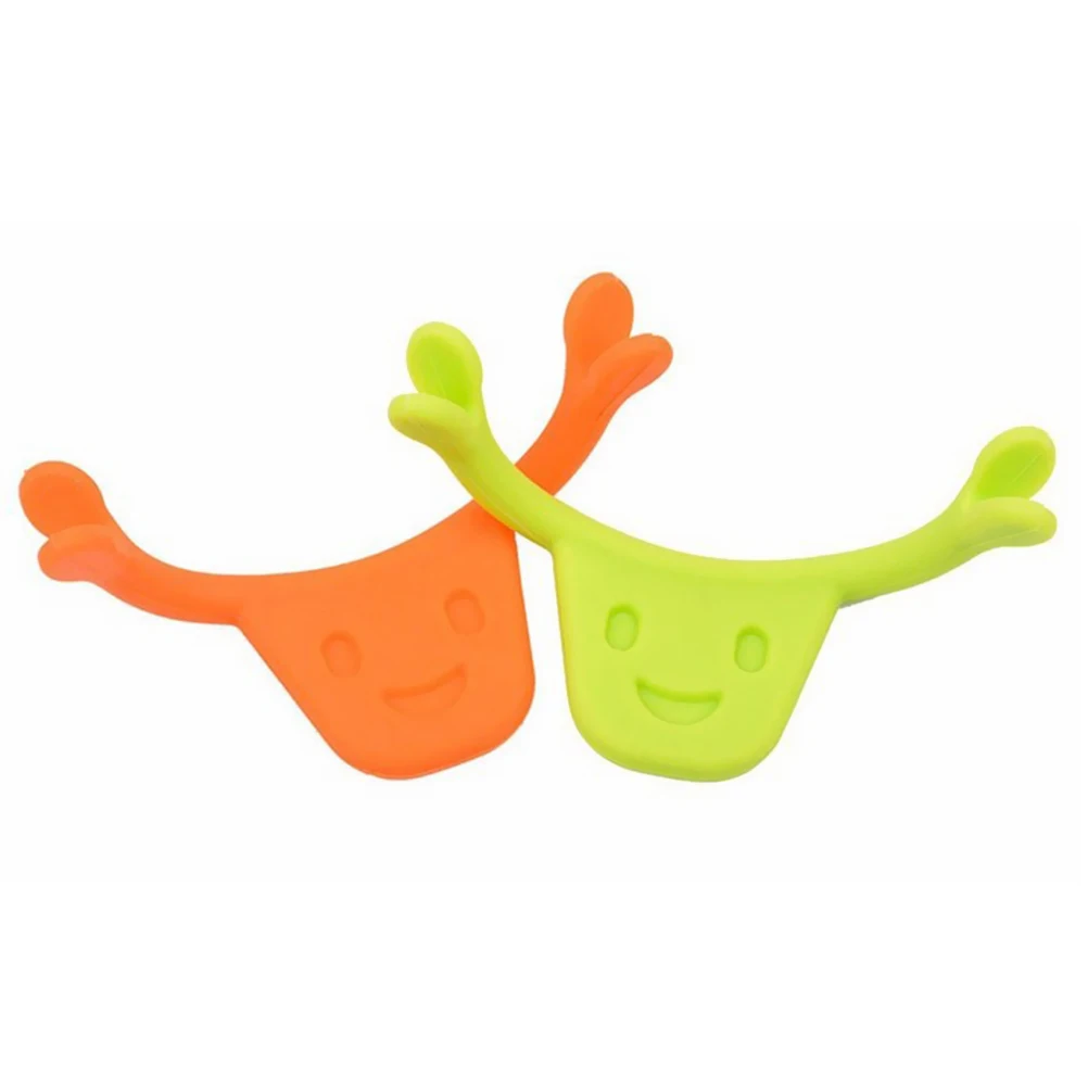 

2Pcs Smile Trainer Facial Exerciser Edible Silicone Natural Smile Maker Workout Device Jaw Massage Tool Change Face Practice
