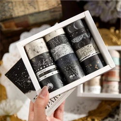 Journal GO 3x200cm 20rolls Vintage Collage Junk Journal Scrapbooking diy Washi Tape Card Planner Decor Masking Tape