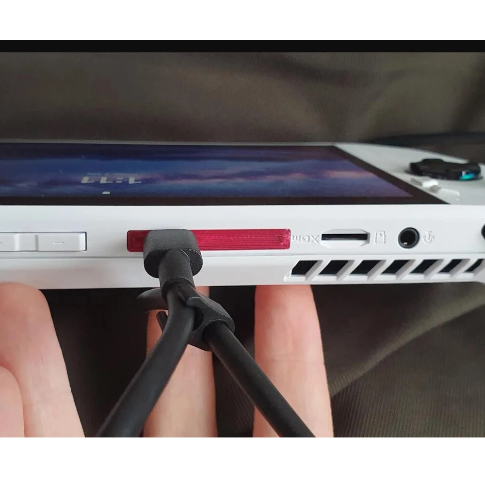 Per ASUS ROG ALLY Dust Plug Handheld Charging Port Protection Cover Stick Locks per Rog Ally Gaming Supplies