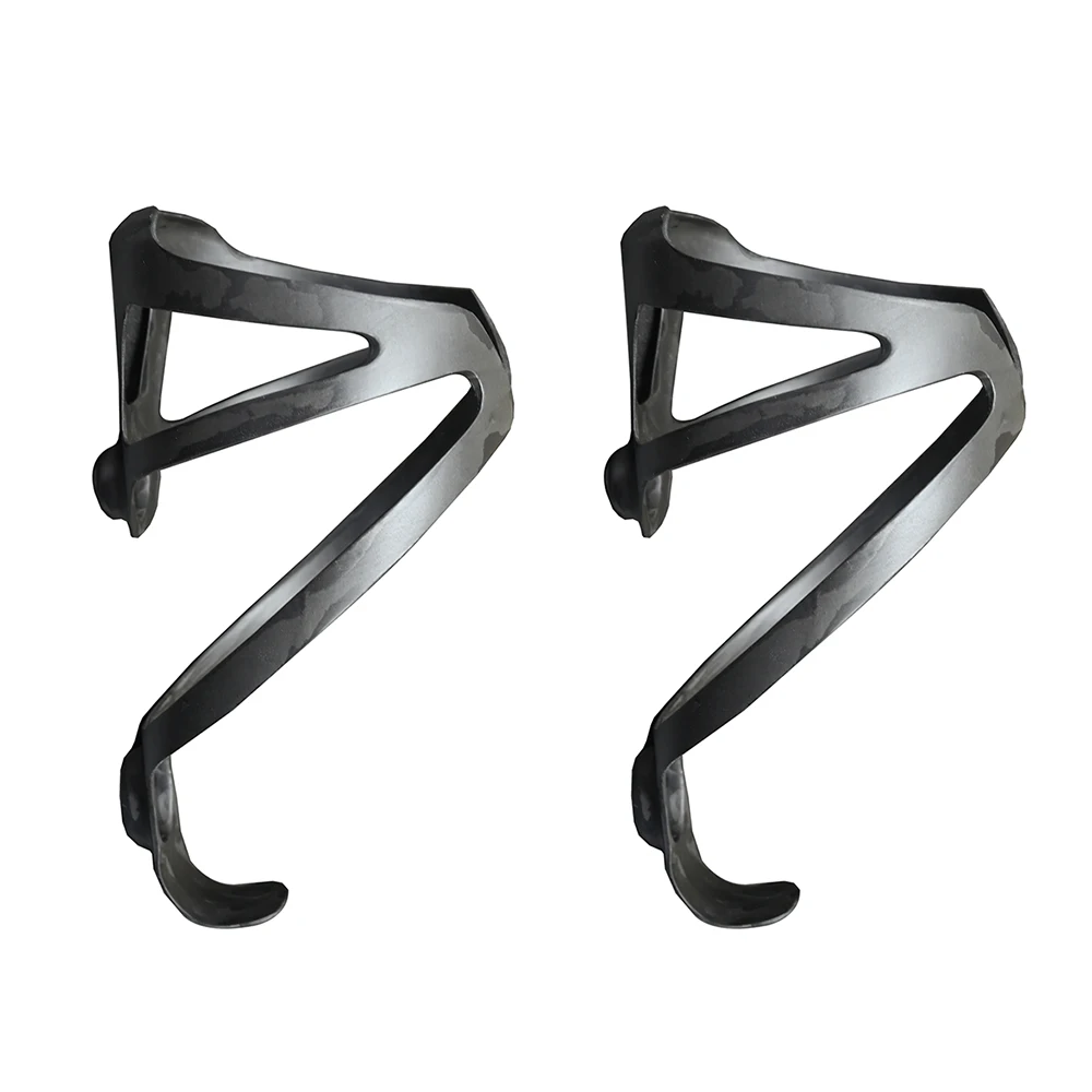 2 Stuks Fiets Fles Houder Volledige 3K Koolstofvezel Super Licht Road/Mountainbike Waterflessen Kooi houder Mat Glanzend 18G Xxx