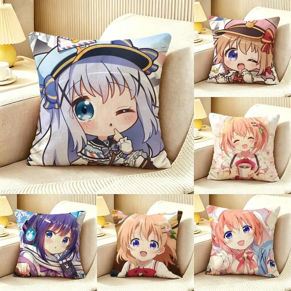 Is the Order a RabbitS Cushion Cover Pillow Cover Nordic Minimalist Throw DoubleSided Print Cushion Case for Sofa Bedroom Decor