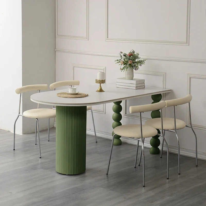 

Kitchen Mobile Dining Table Living Room Coffee Restaurant Side Dining Table Study Modern Mesas De Comedor Commercial Furniture