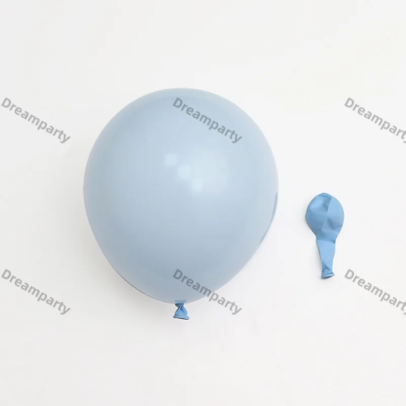 142 Stück Blau Orange Gelb Luftballons Girlande Set Neutral Ballon Bogen Kind Baby Dusche 1. 2. Geburtstag Hochzeit Dekoration Lieferungen – Detail 4