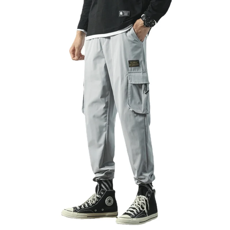 

Fashion New Running Pants Men Cotton Soft Bodybuilding Joggers Sweatpants Long Trousers