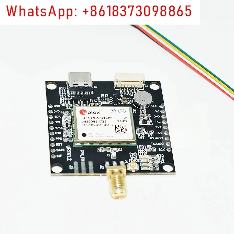 1PCS/LOT  ZED-F9P-02B  f9p RTK    02B High precision positioning navigation board card GNSS gps rtk