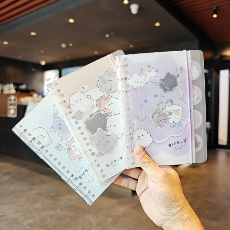 Spiral Notebooks Perforated Pages Color Notepad Horizontal Line Inner Pages Note Books Creative Hand Account Book for Students