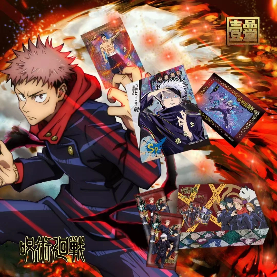 Jujutsu Kaisen Collection Card, Girls Booster, Party Box, Senpai, Anime, Raro, Bikini Board Brinquedos, Presente de Aniversário para Crianças, Novo