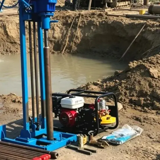Customized Portable Heavy Duty  Core Drilling Rig  Soil Sampler & Core Tool for Rock/Concrete/Soil Drilling Machine