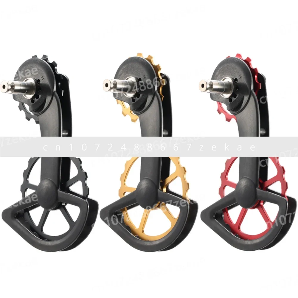 

105/R7000 R8000/R8050/R9100/R9150SS transmission Road bike CS carbon fiber ceramics bearing Guide wheel Rear pulley for shimano