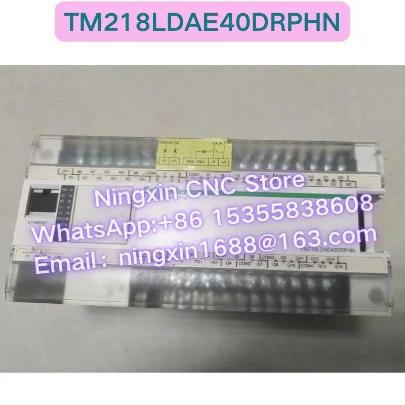 Second-hand TM218LDAE40DRPHN PLC module Functional test OK Fast delivery