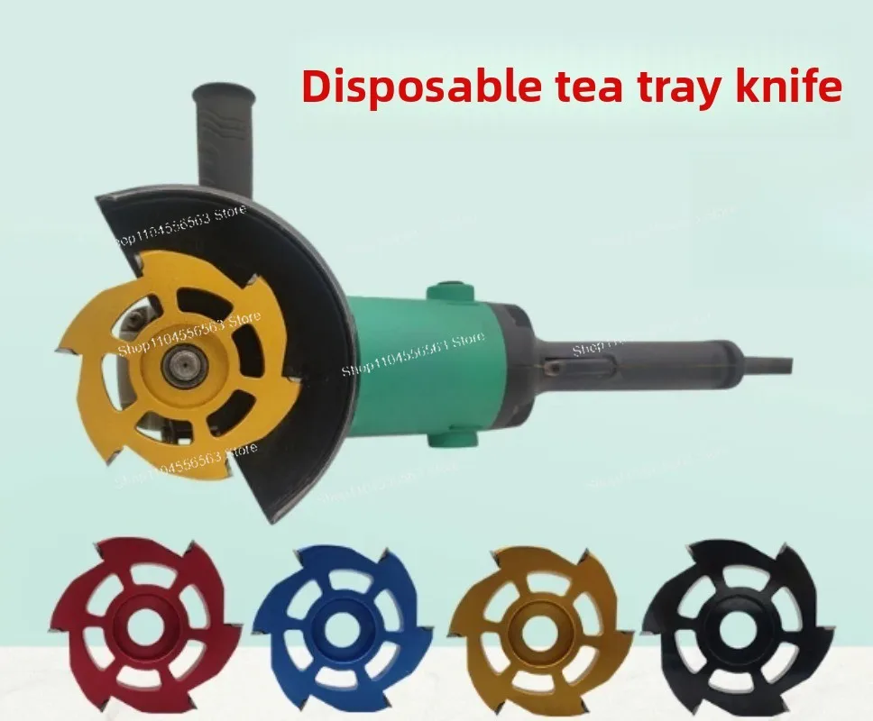 Angle Grinder Safety Spatula Woodworking Root Carving Six-tooth Spatula Alloy Root Carving Tea Tray Making Tool