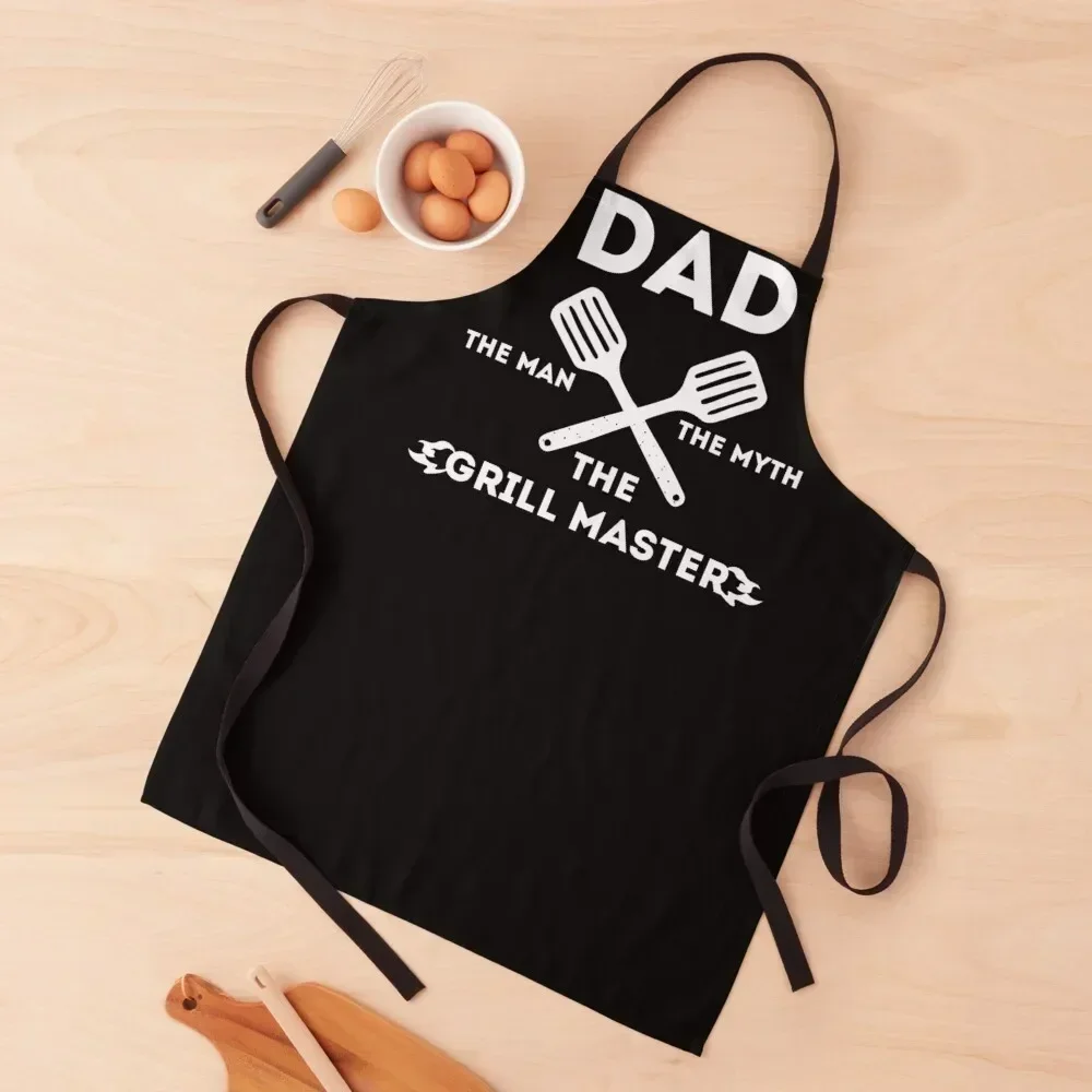 

DAD THE GRILL MASTER Apron kindergarten teacher manicurist Apron