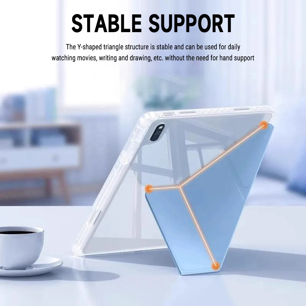 Tablet Case For Samsung Galaxy Tab S10 Plus Tab S9 Plus Tab S9 FE Plus Tab S8 Plus Tab S7 Plus Tab S7 FE 12.4in  Anti-Fall Case