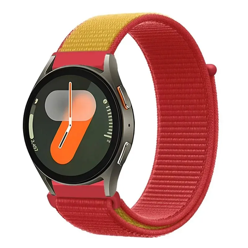 Huawei Watch 5 GT5-4 Pro、Amazfit Bip/Active/Balance Flag対応、Galaxy Watch 7 6 5 4用、22mm 20mmナイロンストラップ、46mm対応