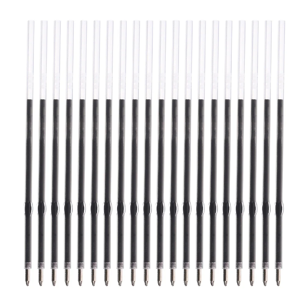 400 قطعة من قلم حبر جاف بديل لإعادة التعبئة وقابل للخرز، حبر أسود وأزرق للرسم
