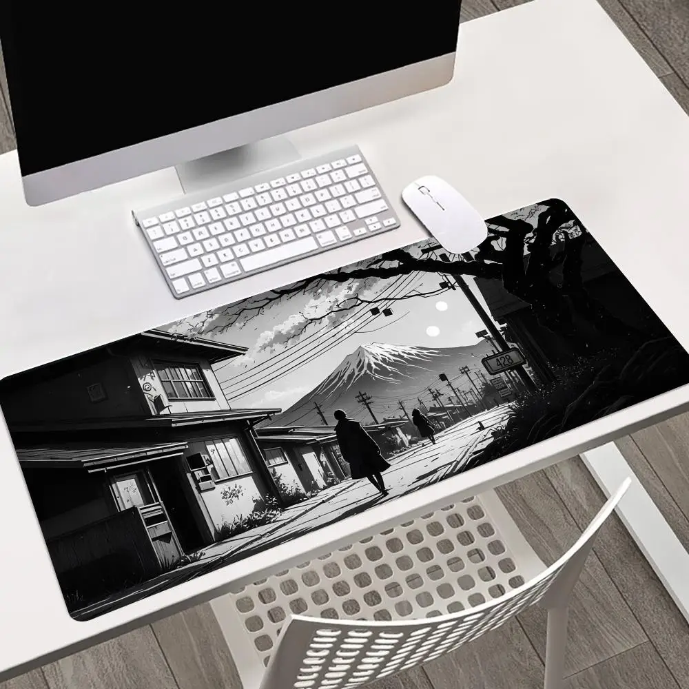 

Fuji Mountain Street View Mouse Pads Desk Accessories Gaming Rug Desk Protector Mouse Mat Office Carpet Mousepad Playmat Carpet