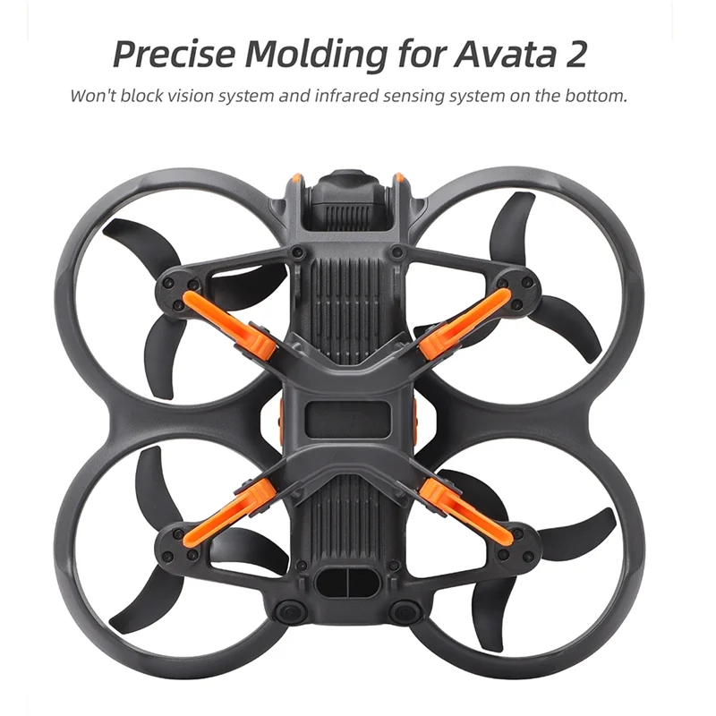 Avata2 부스터 스탠드 액세서리 용 New-SUNNYLIFE 드론 랜딩 기어 접이식 스파이더 기어 랜딩 기어 보호 브래킷, Durabl