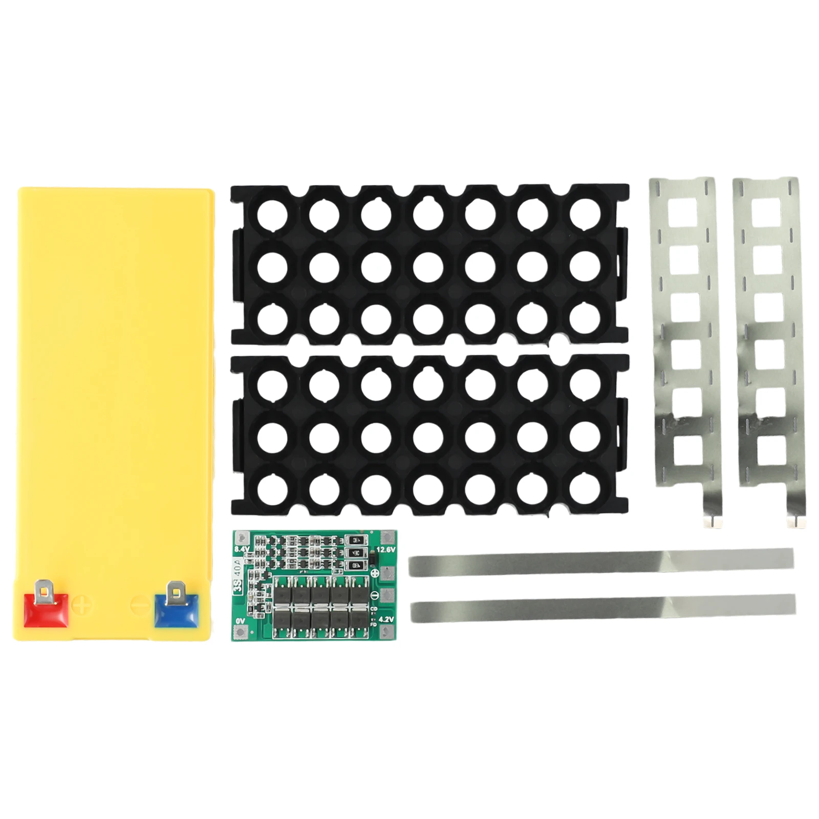 Turmera 12V 7Ah To 20Ah Battery Storage Box 3X7 18650 Holder 3S 40A With Welding Nickel For Motorcycle Replace Lead-Acid Use