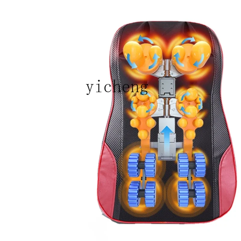 ZC Massager Back Waist Cervical Spine Home Body Shoulder and Neck Massager Massage Pillow