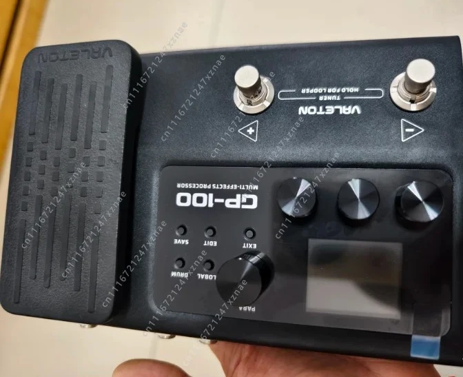 Brand New Valeton GP-100 Multi Guitar Effect Processor，140 Built-in Effect Loop，Multi Language Expression Pedal Gradient Color