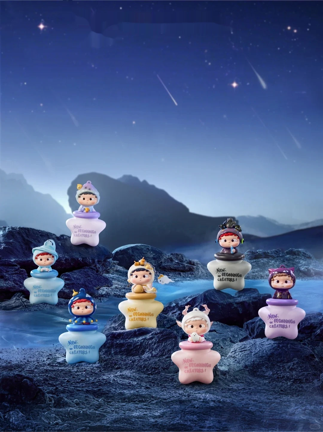 

Heyone OZAI NEW of BEGINNINGSCreators Series Blind Box Toy Figure Mystery Gift Desktop Ornament Trendy Collectible Doll