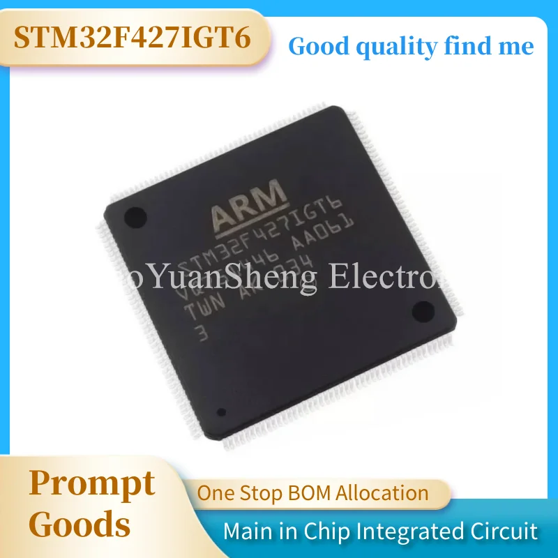 

STM32F427IGT6 STM32F 427IGT6 STM 32F427IGT6 LQFP-176 LQFP 100% New Original IC in stock MCU Chip