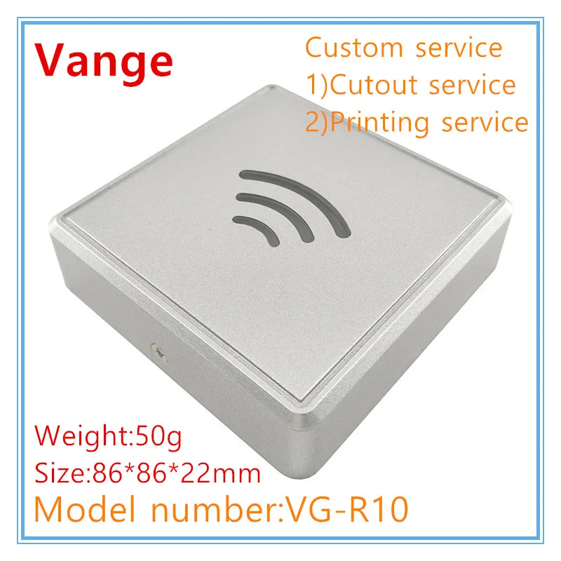 Vange signal PCB project box 86*86*22mm ABS plastic instrument case