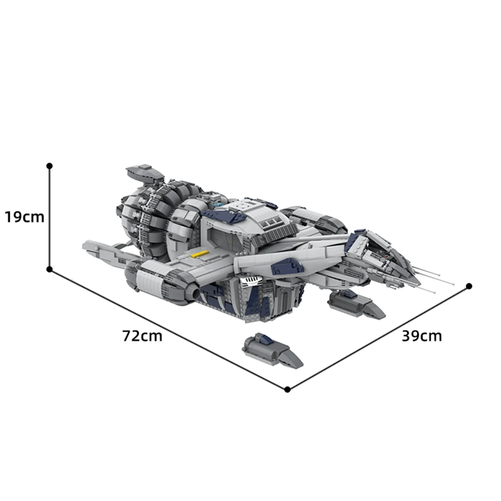 

MOC-12777 Космический корабль Firefly Serenity Светлячок класса Корабль и строительные игрушки