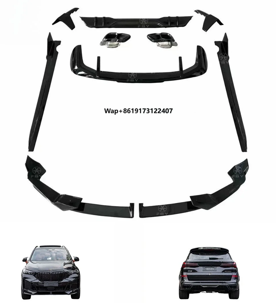 

New Arrival MP Style Glossy Black Body Kit for G05 X5 2020-2024 Front Lip Side Skirt Diffuser Top Wing