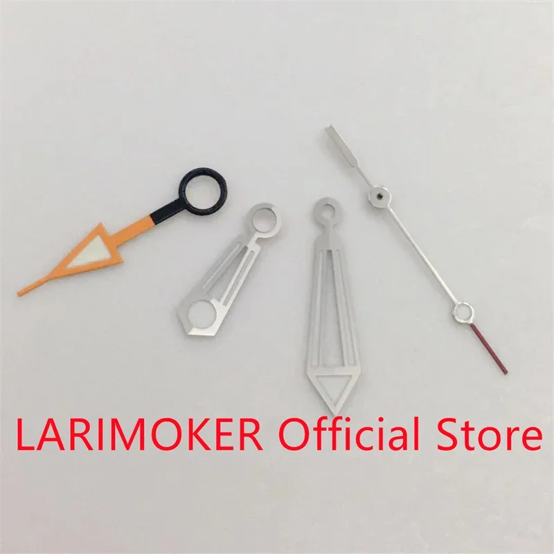 LARIMOKER Hand Fittings Green Luminous Pointer for GMT Watches NH34 Movement